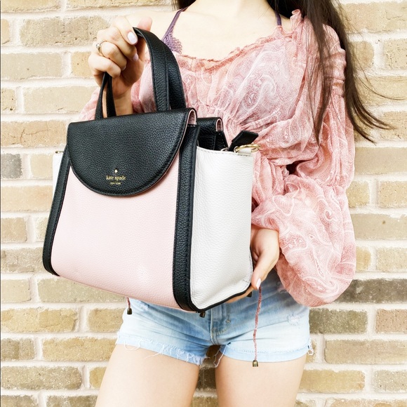 Kate spade pink satchel bag - Picture 3 of 8